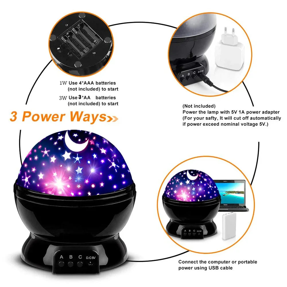 Cosmic Dream Night Light Projector™