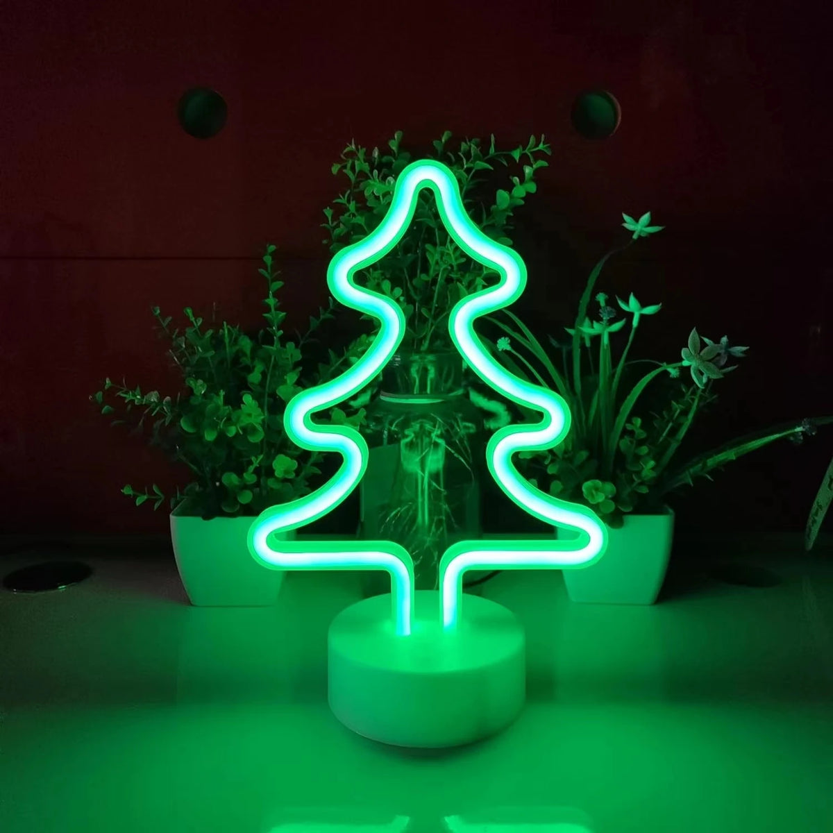 Christmas Decorative Lights, Elk Santa Claus Cute Led Lights, USB or Battery Powered, Holiday Gifts, Room Decoration